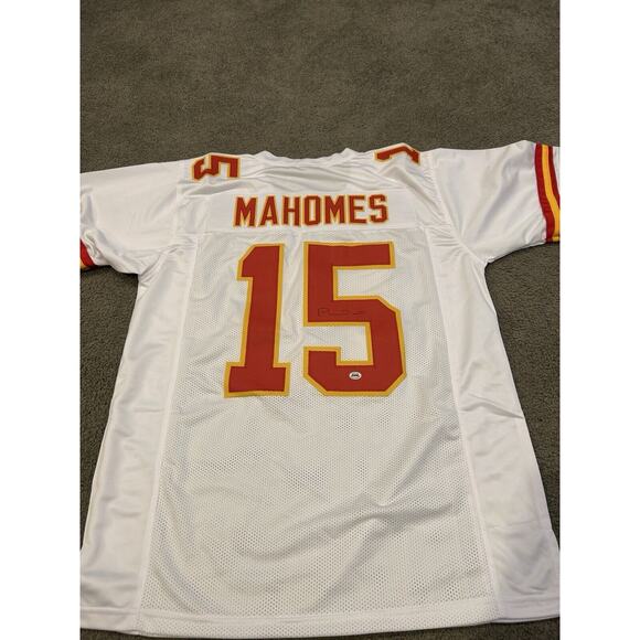 Patrick Mahomes Kansas City Chiefs Signed Autographed Custom Jersey With ACA COA - Picture 1 of 5